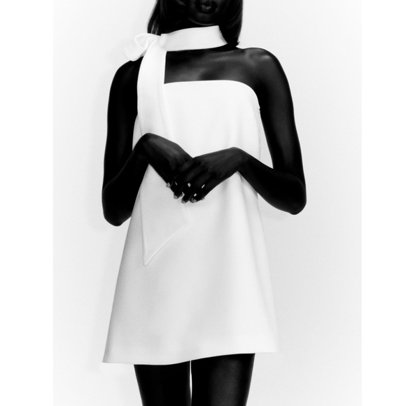 Zara CHOKER MINI DRESS - Picture 4 of 16